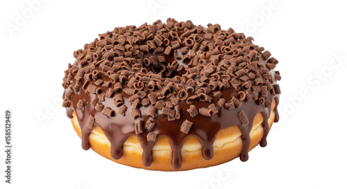 Wallpaper Mural Isolated Chocolate Donut Torontodigital.ca