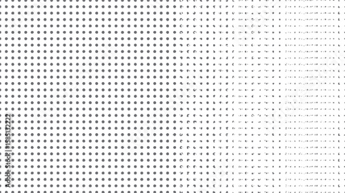 Grunge halftone dot pattern texture background. Abstract retro comic style layout with distressed dots. Minimal popart dotted design concept.
