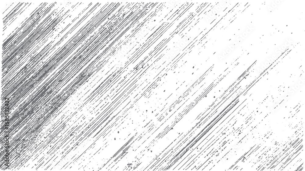 Obraz premium Dynamic diagonal scratch line texture with abstract motion feel. Grunge pencil sketch pattern with distressed ink streak effect.