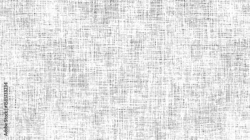 Grunge fabric crosshatch texture background pattern. Distressed vintage sketch surface design with woven effect. Abstract rough textile layout concept.