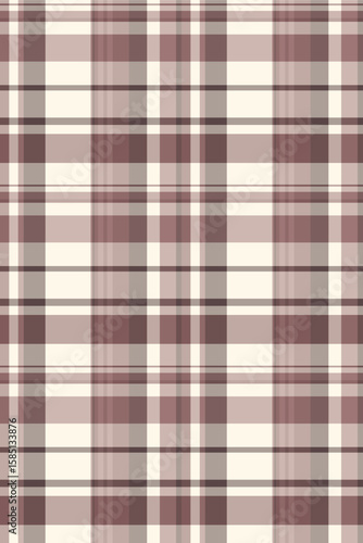 Wallpaper Mural Elegant cream and mauve plaid pattern.  Perfect for textile design, website backgrounds, or wrapping paper.  Subtle yet stylish, this textured image evokes a sense of warmth and sophistication. Torontodigital.ca