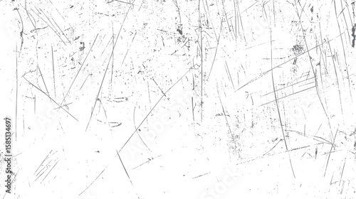 Rough etched scratch texture backdrop. Chaotic abstract grunge surface with detailed cracks and sharp scratch marks for visual effects.