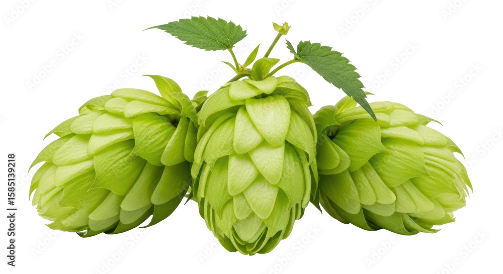 Obraz premium Isolated Hop cones