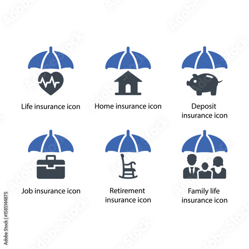 Life insurance, Family, Medical Insurance, Health insurance, Policy, Family life insurance, icon
