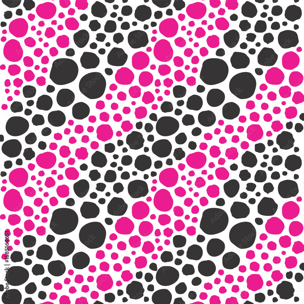 Fototapeta premium Dot Design pattern, background, texture, fabric print.