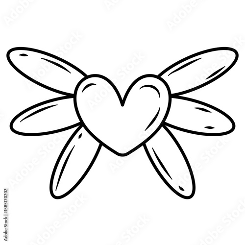 Cute Scribble Doodle Element Set