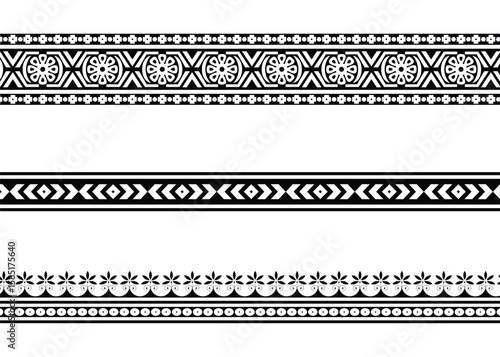 Trendy Stylish Design Border, textile border, Embroidery,