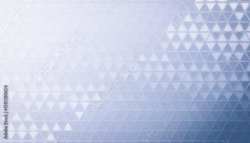 Abstract light blue geometric triangle pattern with professional clean gradient and modern minimal tech background
