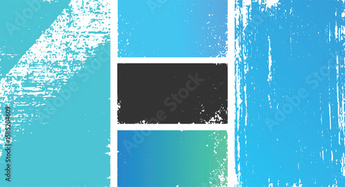 Grunge Gradient Texture Pack – Abstract Colorful Block Brush Backgrounds