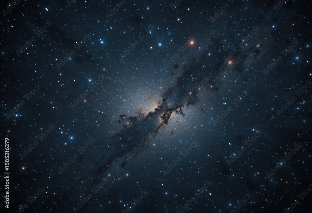 Fototapeta premium Dramatic stellar nursery in deep space exploration and cosmic discovery