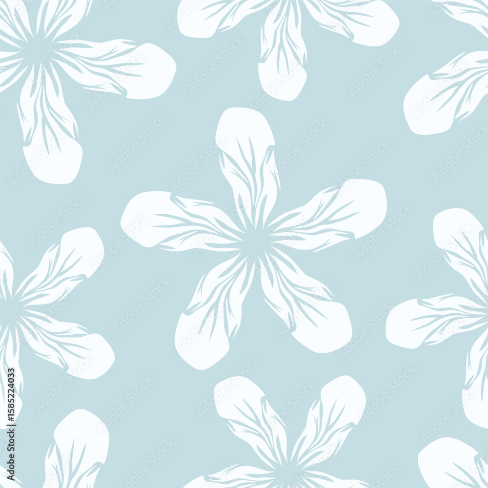 Fototapeta premium seamless floral pattern