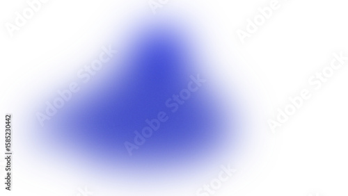Abstract blue shape with soft gradient on white,Blue and Teal Blurry Shapes,
