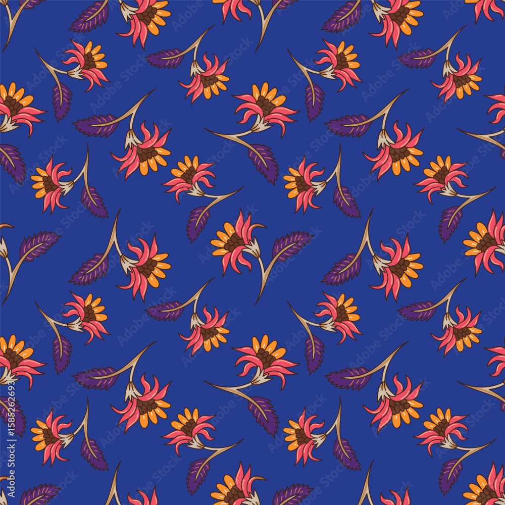 Obraz premium seamless floral pattern