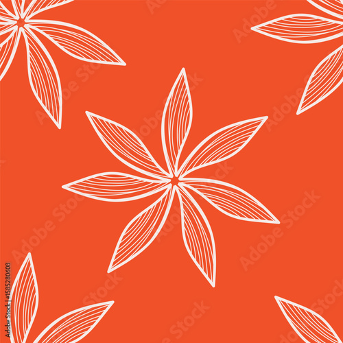 vintage floral seamless pattern. Rich with nostalgia and classic elegance, this pattern evokes the charm of a bygone era for print and textile
