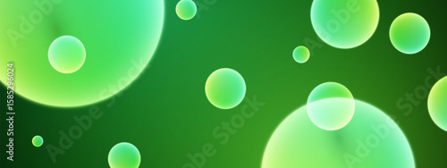 3D ball abstract Background. Soft Gradient with minimal bounce ball with shadow and light effect. Realistic 3d bubble background.