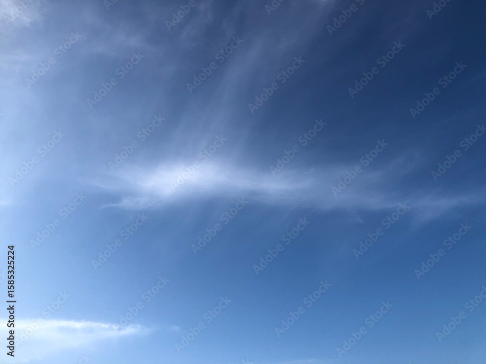 Obraz premium blue sky with clouds