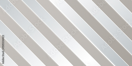 Minimalist Seamless pattern features a grid and striped line. White technology Hi-tech futuristic digital. Abstract art geometric background with lines. Stripes optical waves illustration.
