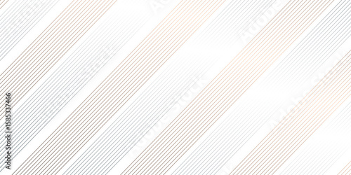 Minimalist Seamless pattern features a grid and striped line. White technology Hi-tech futuristic digital. Abstract art geometric background with lines. Stripes optical waves illustration.