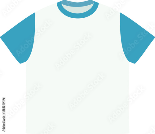 어린이 반팔 옷 일러스트 Children's Short Sleeve Clothes Illustration