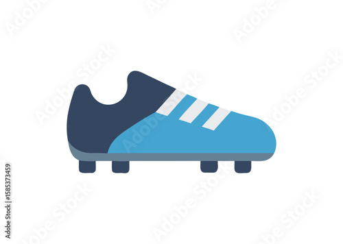 Soccer shoe Vector, Soccer shoe Icon Illustration