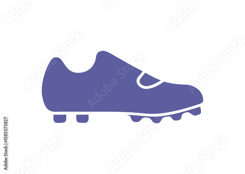 Soccer shoe Vector, Soccer shoe Icon Illustration