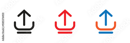 Upload or Download represents transferring files to or from a remote server, facilitating data exchange.