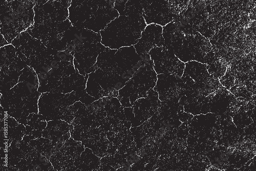 Ground cracks vector texture backgrounds. Use this texture to create realistic ground crack aesthetics in vector format for any graphic design project.