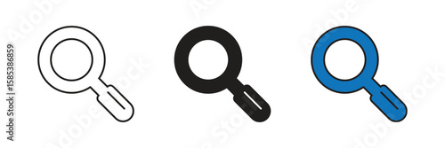 Search or Zoom magnifying glass tool allows users to find specific content or enlarge views on screen.