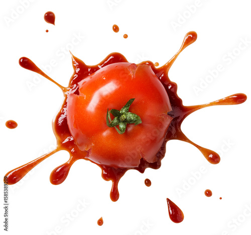 smash tomato