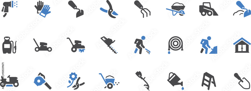 Fototapeta premium Winter Sports and Skiing Icons – Ski, Snowboard, Winter, Snow, Adventure, Sports, Equipment, Cold, Extreme, Alpine, Skiing, Outdoor, Recreation, Gear, Active