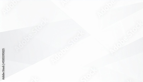 Abstract Geometric Shapes In Light Gray Background