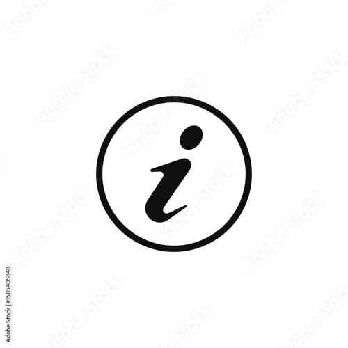 Used For Information Symbol Icon Vector