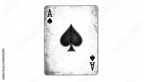 Ace of Spades playing card