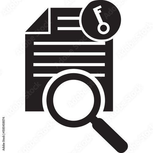 vector magnifying glass