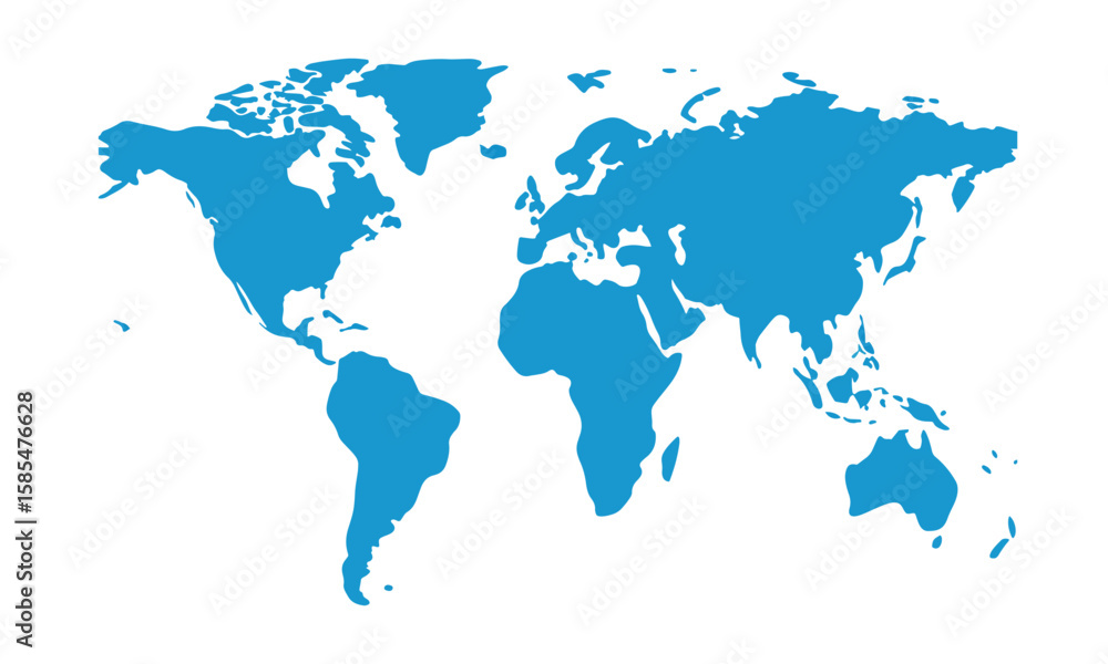 Fototapeta premium World & Bangladesh Map Vector Set