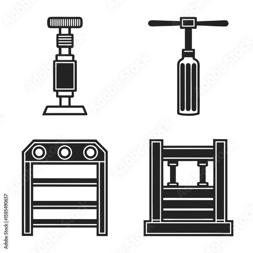 Industrial equipment and tools pump press