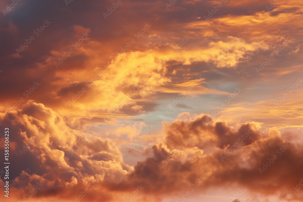 Fototapeta premium sky stunning canvas adorned breathtaking