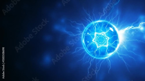 Electric Arcs and Glowing Orbs: Captivating Visual Effects for Motion Graphics Design