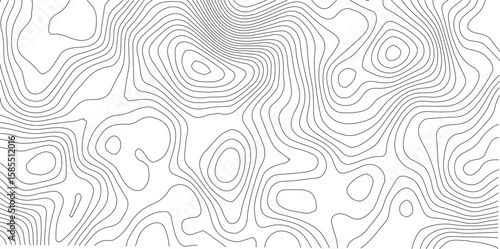 Topographic Map: A detailed graphic of a topographic map, showcasing contour lines and elevations, evokes a sense of exploration and environmental understanding.