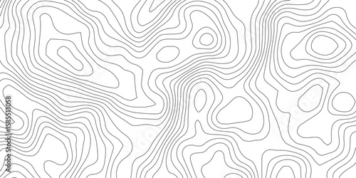 Topographic contour map. Topography and geography map grid abstract background. similar cartography illustration 
