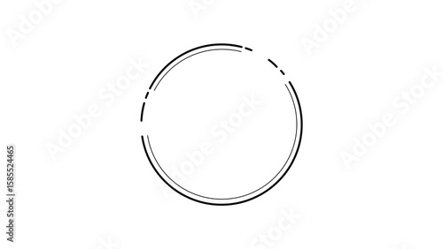 Circle Outline PNG – Border Shape with Transparent Background