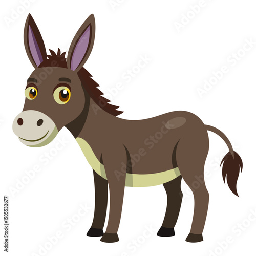 Baby donkey cartoon