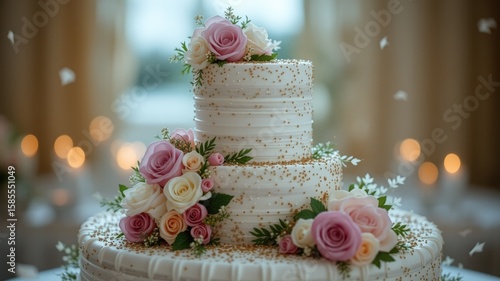 Rustic Wedding Cake, Rustic Elegance