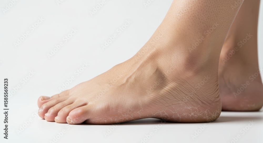 Dry and cracked heels Dry and cracked heels