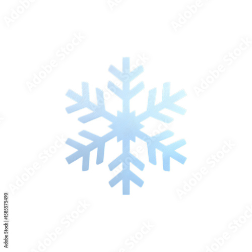 a snow flake on transparent background PNG