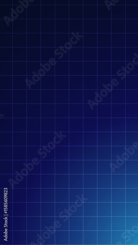 animation grid with abstract blue background. seamless loop movement. suitable for background technology, futuristic, and education.