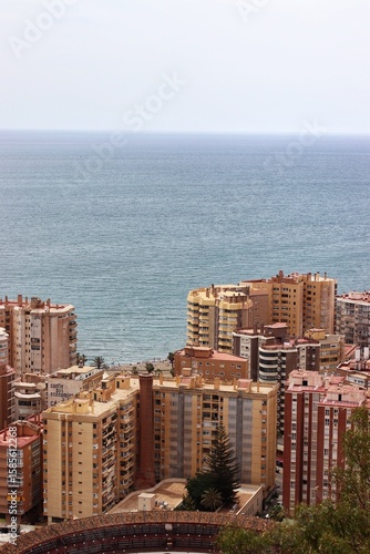 view of the city from the sea