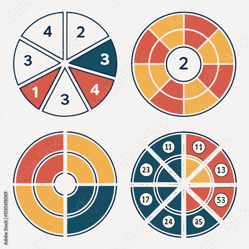 abstract circles background