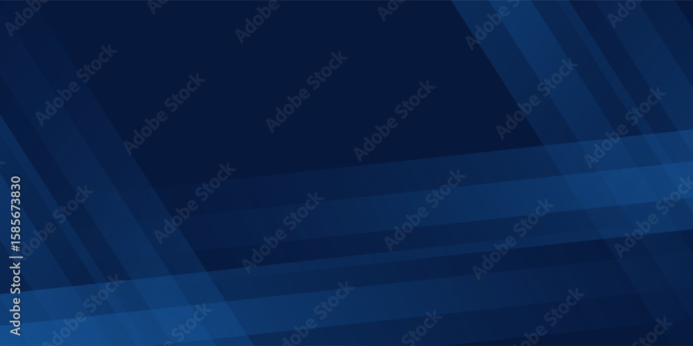 Obraz premium Modern black dark navy blue silver abstract pattern background. Geometric shape. Line triangle angle fold polygon diamond 3D design abstract simple