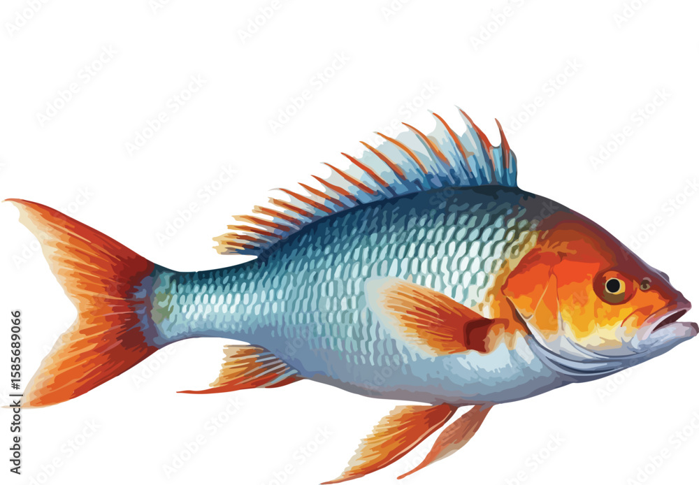 Fototapeta premium Siamese fighting fish